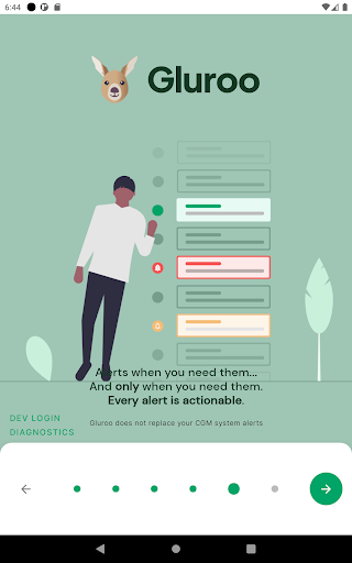 Screenshot of Gluroo: Diabetes Log Tracker