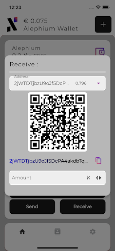 Sahhar wallet Screen 2