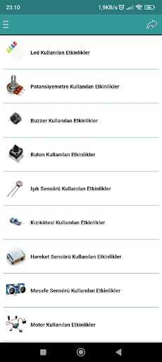 Android application Mblock İle Arduino Kodlama screenshort