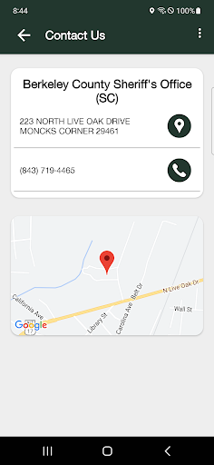 Berkeley County Sheriff SC Screen 2