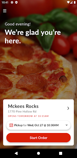 Picasso Pizza & Pasta Screen 2