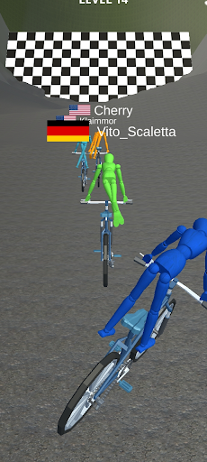 Android application Ragdoll Bike Online screenshort
