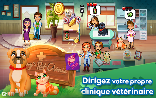 Télécharger Dr. Cares - Amy's Pet Clinic 🐈 🐕 APK MOD (Astuce) screenshots 2