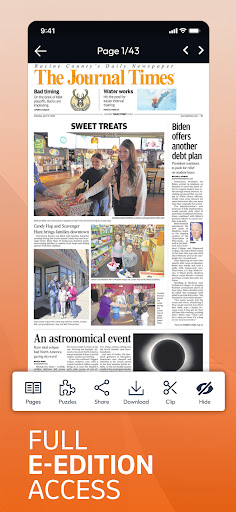Journal Times Screen 3