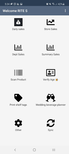 Android application Cloud Retailer screenshort