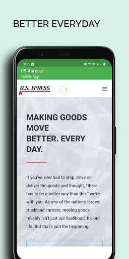 US Xpress Mobile App