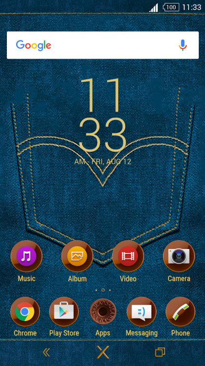 Denim Jeans Theme for Xperia - 1.2.0 - (Android)
