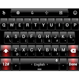 Theme TouchPal Dusk Black Red icon