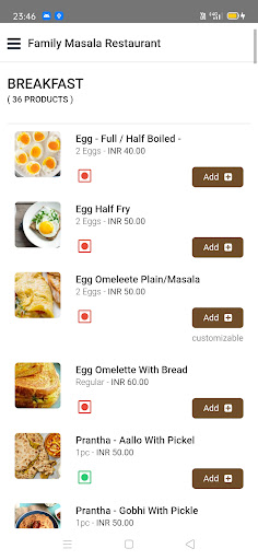 Family Masala Restaurant Screen 2