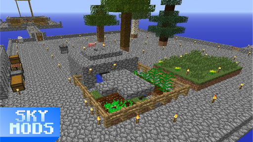Android application Sky Mods for minecraft screenshort
