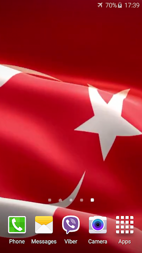 Flag of Turkey Video Wallpaper