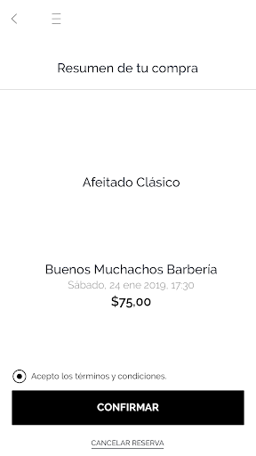 Buenos Muchachos Barbería Screen 3