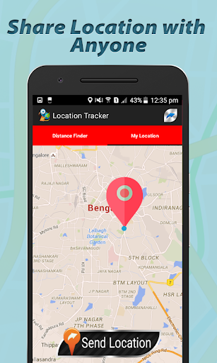 GPS Location Tracker Screen 2