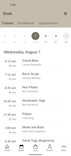 Nue Ground Wellness Studio Screen 2