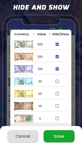 Cash Calculator and Counter Screen 3