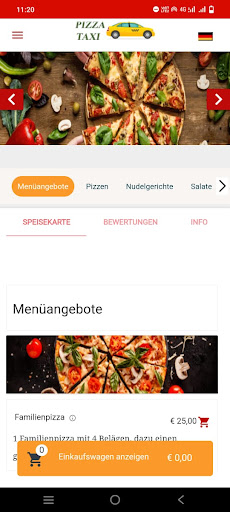 Pizza Taxi Screen 2