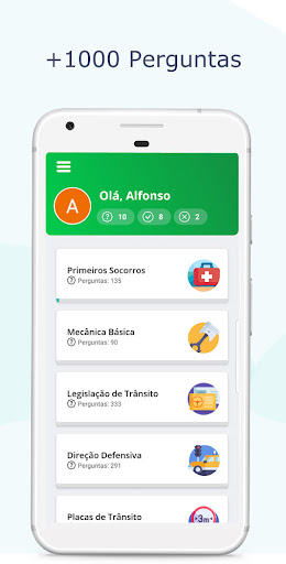 Simulado Detran RJ Screen 2