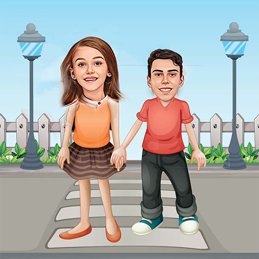 Caricature Maker Cartoon Photo logo