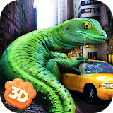 Giant Lizard City Rampage Simulator icon