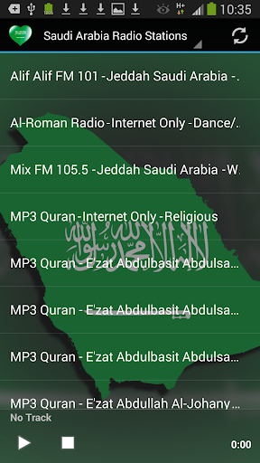Android application Saudi Arabia Radio Music News screenshort