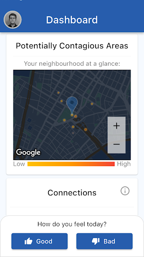 Achoo - Wellness Monitor Screen 2