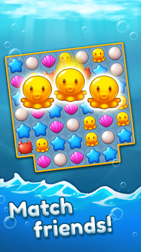 Ocean Friends : Match 3 Puzzle 35 screenshots 1