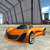 Industrial Area Car Jumping 3D icon