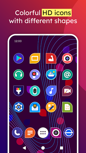 Android application Japes - Icon Pack screenshort