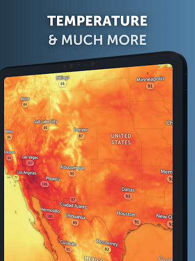 Screenshot of Zoom Earth - Weather Forecast