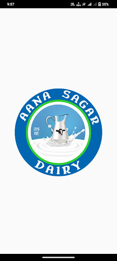 Android application Aana Sagar Dairy screenshort