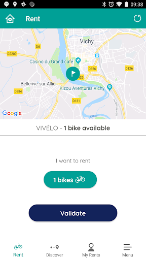 Android application Village la rotonde - Vichy screenshort