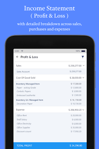 Screenshot of Accounting Bookkeeping