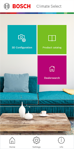 Bosch Climate Select Screen 2