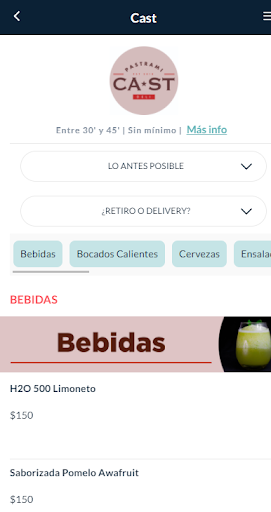 Android application Cast screenshort