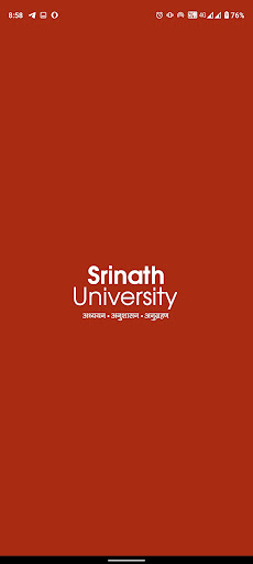 Android application SU Faculty - Srinath Universit screenshort