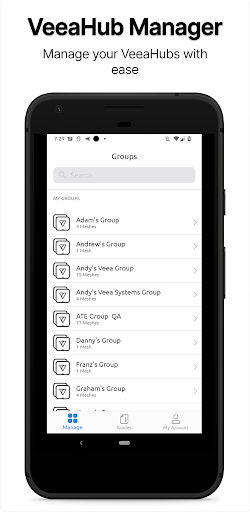VeeaHub Manager Screen 3