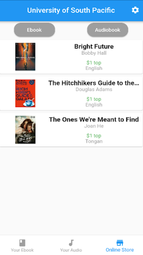 Waka Books Management Screen 2