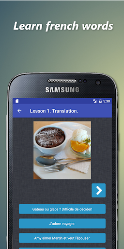 Learn french through english Screen 2