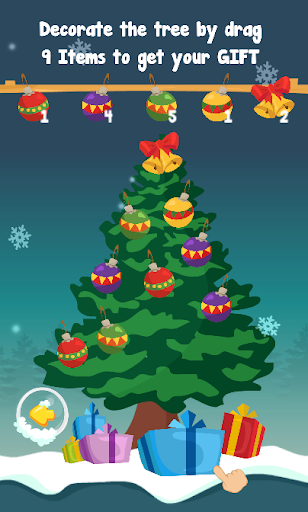 Puppy in Bubble Christmas Fall