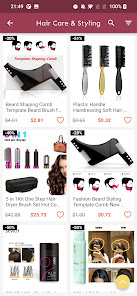Screenshot 18 Pelucas en línea de compras android