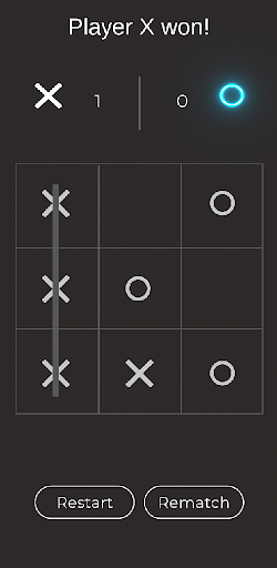Android application Tic Tac Toe! screenshort