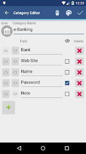 aWallet Cloud Password Manager Screenshot