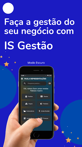 Android application IS Gestão screenshort