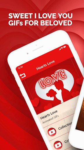 Android application Hearts Love Images GIF screenshort
