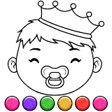 Cute Babies Coloring Pages icon