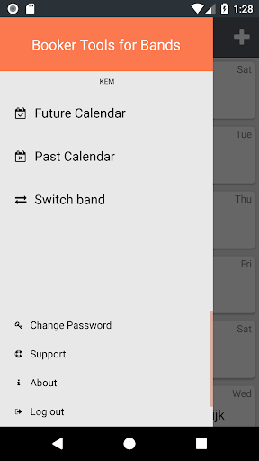 Booker Tools for Bands Screen 2