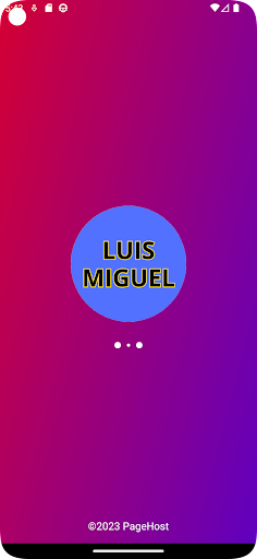 WebRádio Luis Miguel Screen 3