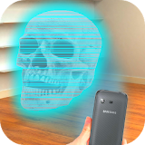 Skull 3D Hologram Simulator icon