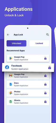 AppLock - Lock apps & Pin lock Screen 3