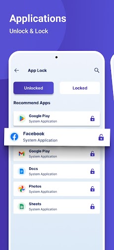 AppLock - Lock apps & Pin lockのおすすめ画像3